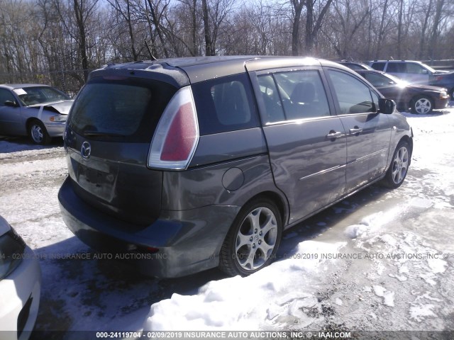 JM1CR293X90347943 - 2009 MAZDA 5 Light Blue photo 4