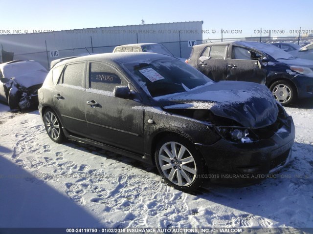 JM1BK34M981157226 - 2008 MAZDA SPEED 3 黑色 照片 1