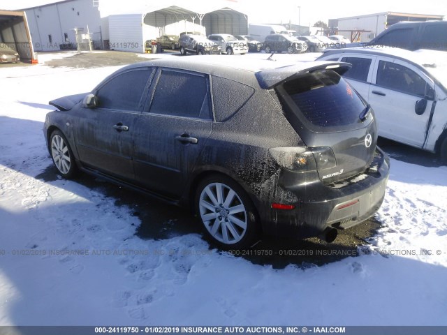 JM1BK34M981157226 - 2008 MAZDA SPEED 3 黑色 照片 3