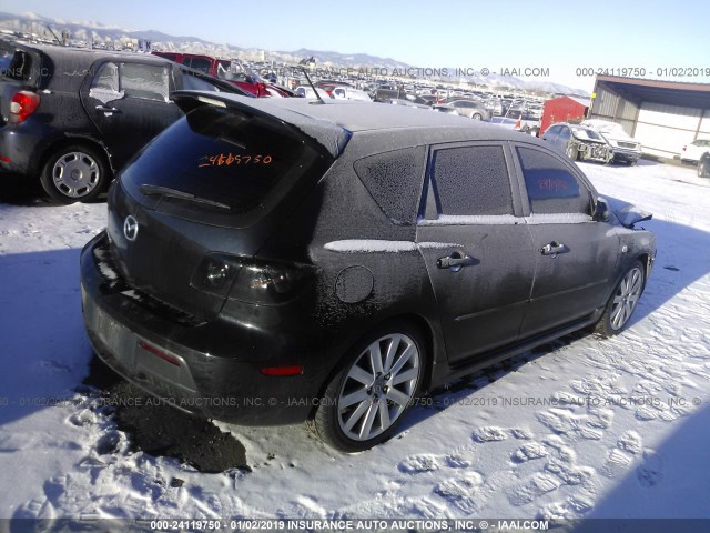 JM1BK34M981157226 - 2008 MAZDA SPEED 3 黑色 照片 4
