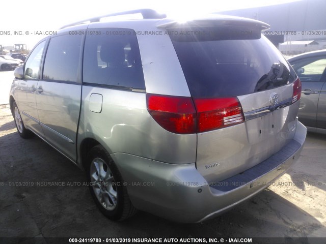 5TDZA22C74S094758 - 2004 TOYOTA SIENNA XLE/XLE LIMITED SILVER photo 3