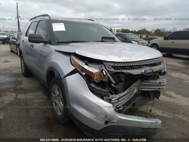 1FM5K7B81EGA59080 - 2014 FORD EXPLORER SILVER photo 1