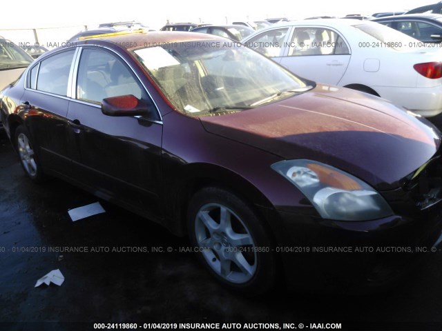 1N4AL21E77C171425 - 2007 NISSAN ALTIMA 2.5/2.5S MAROON photo 1