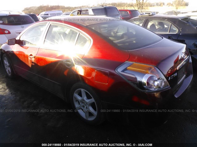 1N4AL21E77C171425 - 2007 NISSAN ALTIMA 2.5/2.5S MAROON photo 3