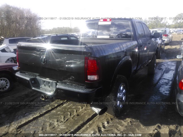 3C6UR5FL3JG108509 - 2018 RAM 2500 LARAMIE BLACK photo 4