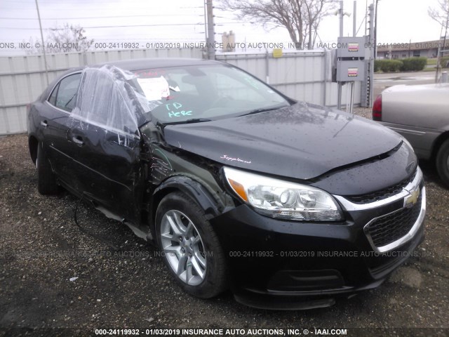 1G11C5SLXEF303624 - 2014 CHEVROLET MALIBU 1LT BLACK photo 1