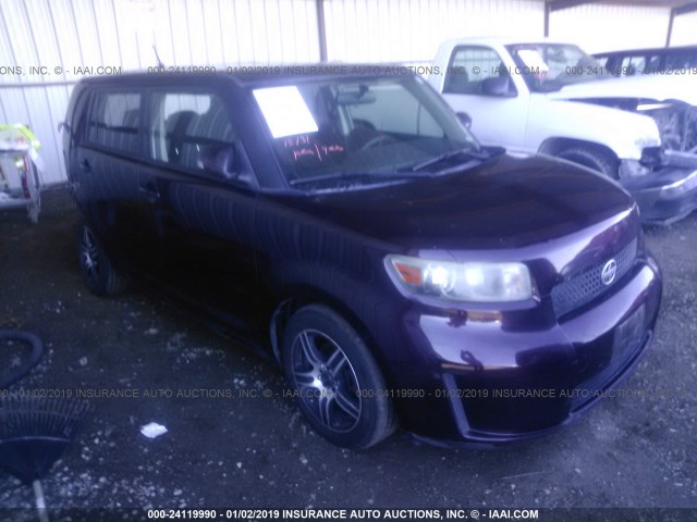 JTLKE50E281049665 - 2008 TOYOTA SCION XB 紫色 照片 1