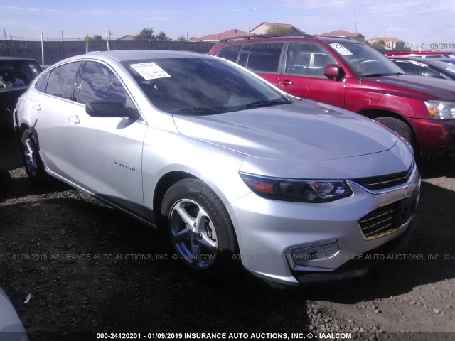 1G1ZB5ST8GF181175 - 2016 CHEVROLET MALIBU LS SILVER photo 1