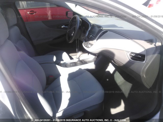 1G1ZB5ST8GF181175 - 2016 CHEVROLET MALIBU LS SILVER photo 5