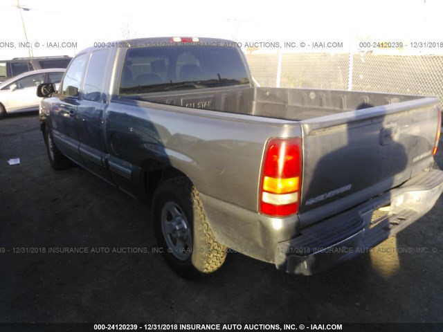 2GCEC19VX11258937 - 2001 CHEVROLET SILVERADO C1500 GRAY photo 3