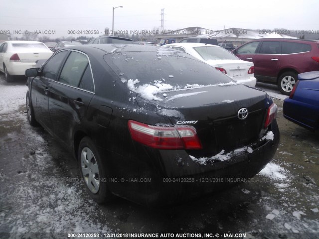 4T4BE46K89R060738 - 2009 TOYOTA CAMRY SE/LE/XLE 黑色 照片 3