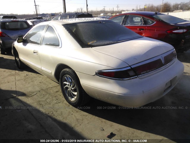 1LNLM91V1VY690281 - 1997 LINCOLN MARK VIII CREAM photo 3