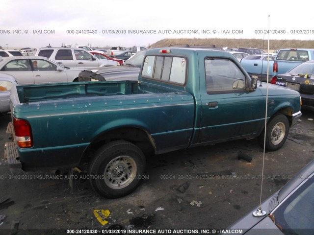 1FTCR10A3PPB20510 - 1993 FORD RANGER GREEN photo 6