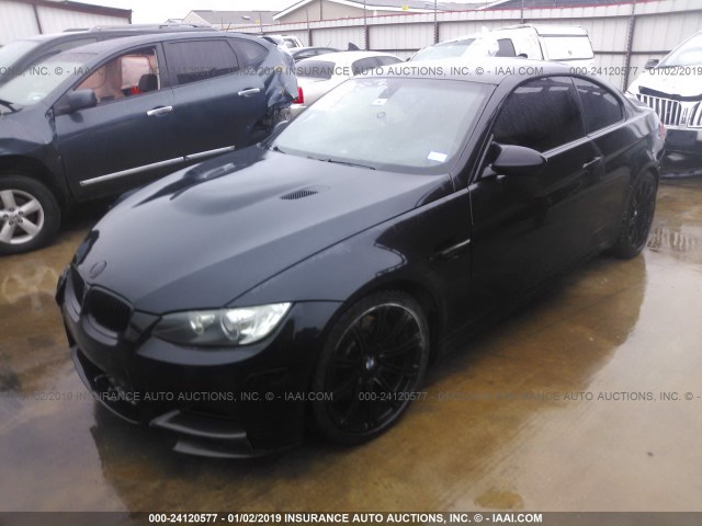 WBSWD93519P361549 - 2009 BMW M3 BLACK photo 2