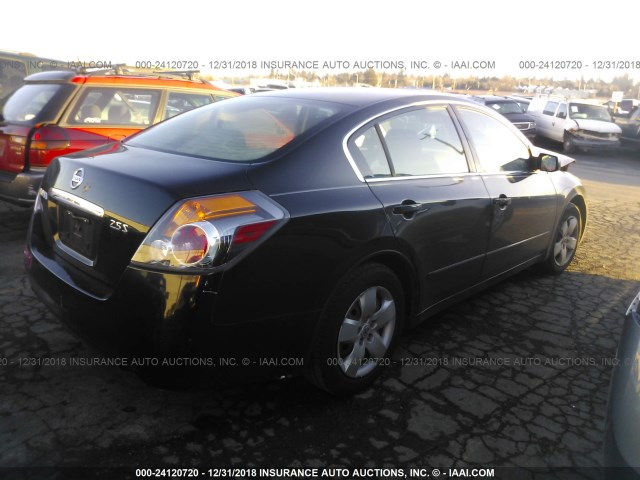 1N4AL21E97C232550 - 2007 NISSAN ALTIMA 2.5/2.5S BLACK photo 4