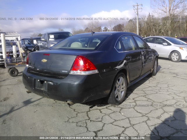 2G1WB5E34G1172785 - 2016 CHEVROLET IMPALA LIMITED LT GRAY photo 4