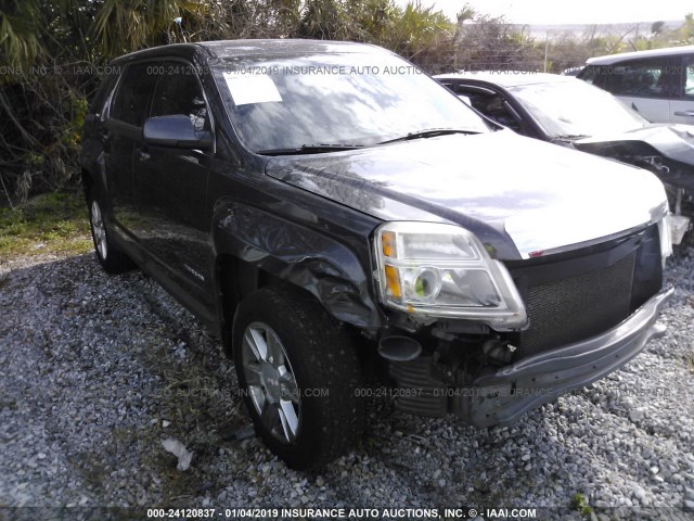 2CTALMEC9B6415158 - 2011 GMC TERRAIN SLE BLACK photo 1