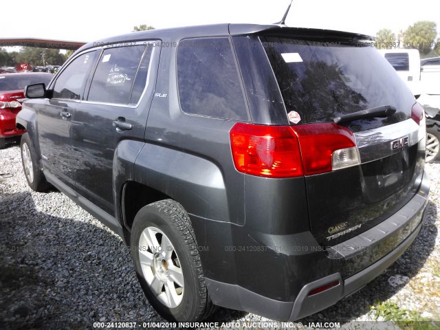 2CTALMEC9B6415158 - 2011 GMC TERRAIN SLE BLACK photo 3