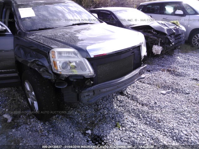 2CTALMEC9B6415158 - 2011 GMC TERRAIN SLE BLACK photo 6