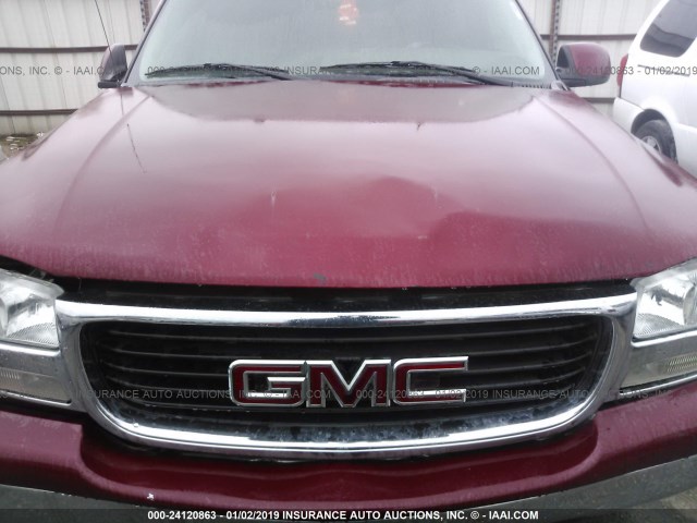 1GKEC13Z64J217778 - 2004 GMC YUKON MAROON photo 10