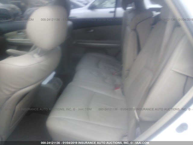 JTJHW31UX60033145 - 2006 LEXUS RX 400 WHITE photo 7