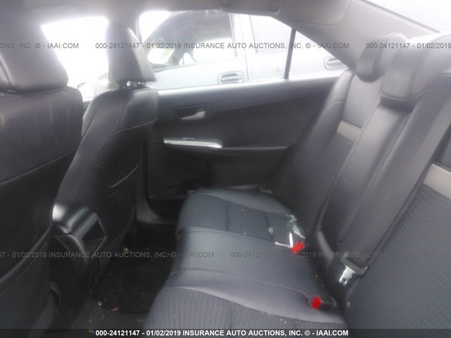 4T1BF1FK2EU787650 - 2014 TOYOTA CAMRY L/SE/LE/XLE RED photo 8