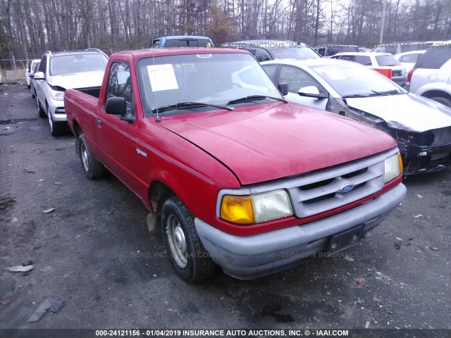 1FTCR10A5VUC65675 - 1997 FORD RANGER RED photo 1