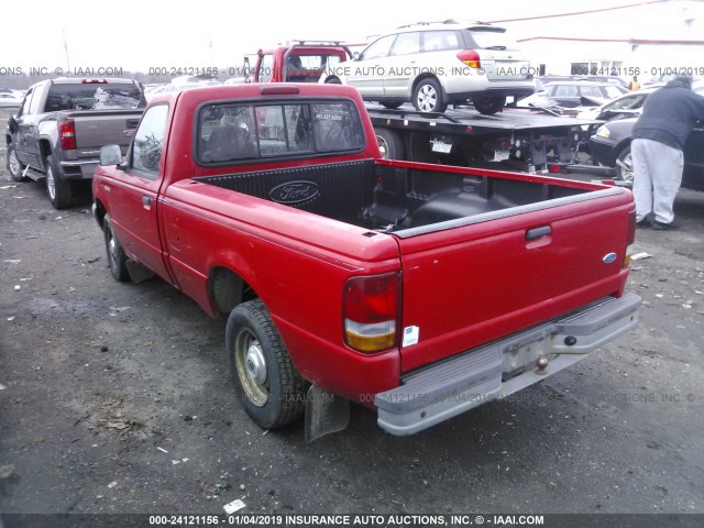 1FTCR10A5VUC65675 - 1997 FORD RANGER RED photo 3