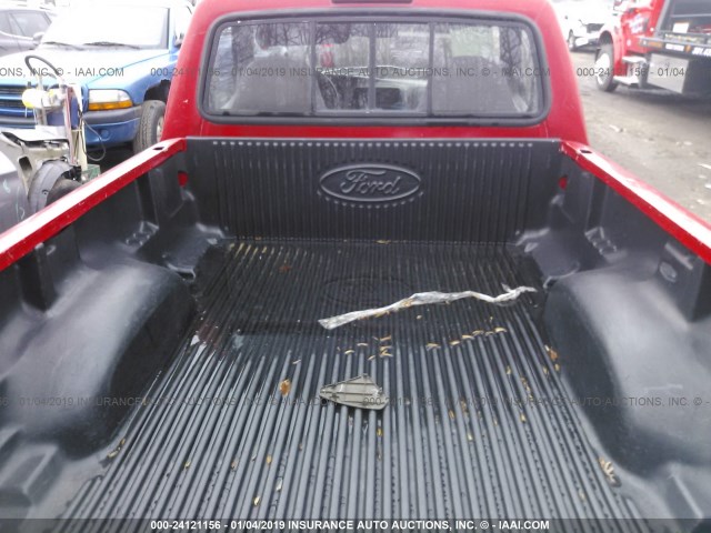 1FTCR10A5VUC65675 - 1997 FORD RANGER RED photo 8