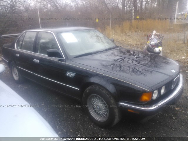 WBAGB4312NDB71949 - 1992 BMW 735 I AUTOMATIC BLACK photo 1