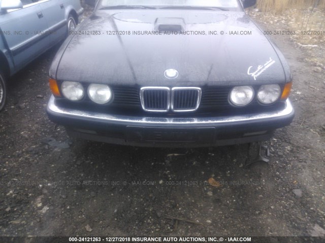 WBAGB4312NDB71949 - 1992 BMW 735 I AUTOMATIC BLACK photo 6