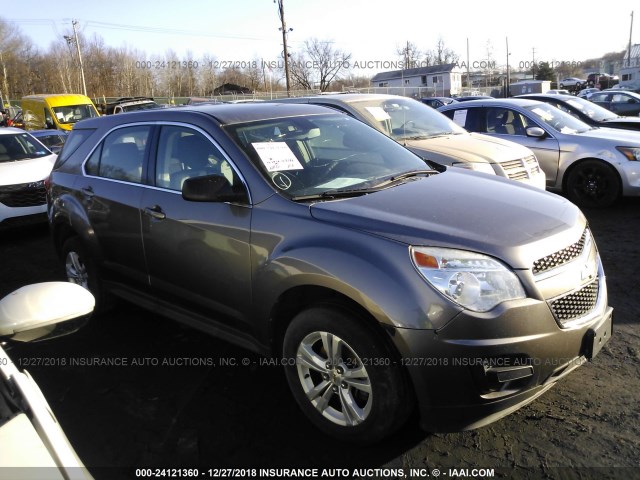 2CNFLCEW8A6272879 - 2010 CHEVROLET EQUINOX BROWN photo 1