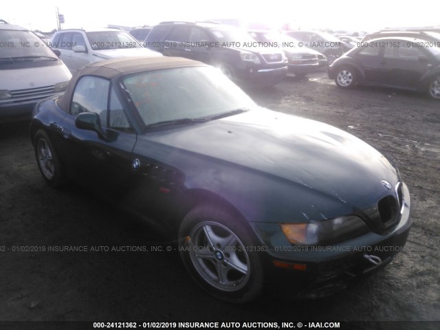 4USCH7334WLE09580 - 1998 BMW Z3 1.9 GREEN photo 1