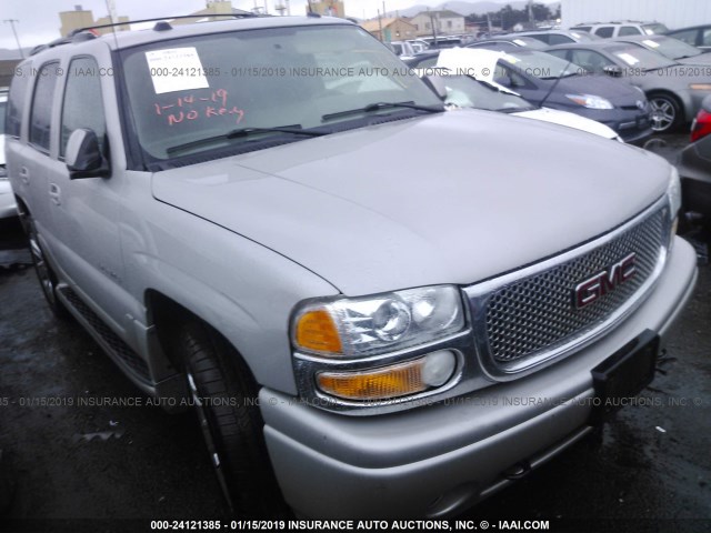 1GKEK63U34J236051 - 2004 GMC YUKON DENALI TAN photo 1