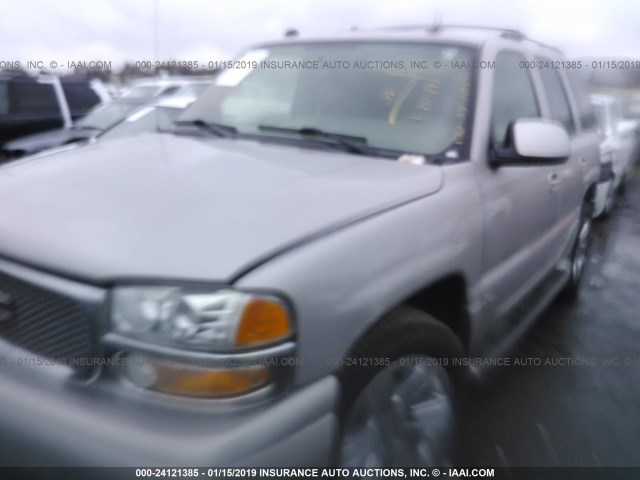 1GKEK63U34J236051 - 2004 GMC YUKON DENALI TAN photo 6