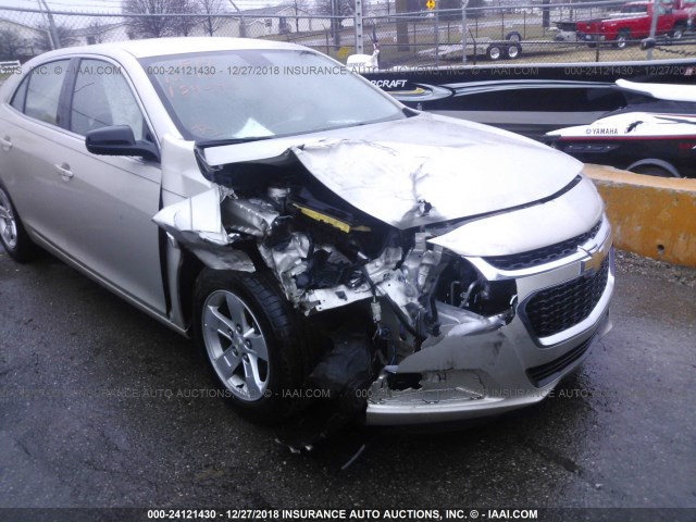 1G11B5SL2EF154046 - 2014 CHEVROLET MALIBU LS GOLD photo 6