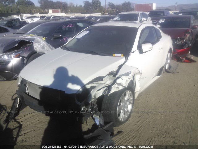 1N4BL24E28C178459 - 2008 NISSAN ALTIMA 3.5SE WHITE photo 2