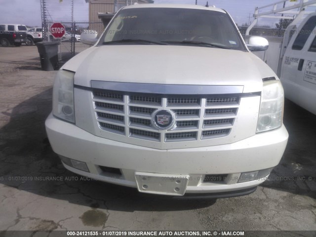 1GYFK66857R226426 - 2007 CADILLAC ESCALADE ESV WHITE photo 6