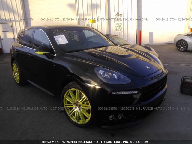 WP1AA2A20CLA08680 - 2012 PORSCHE CAYENNE BLACK photo 1