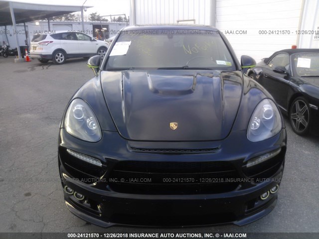 WP1AA2A20CLA08680 - 2012 PORSCHE CAYENNE BLACK photo 6