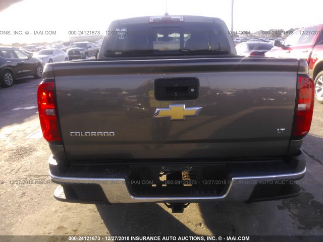 1GCGTCE32G1125287 - 2016 CHEVROLET COLORADO LT TAN photo 6