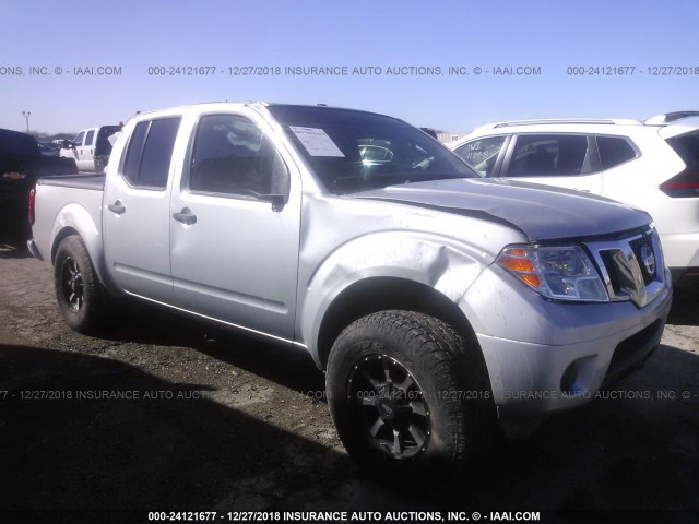 1N6AD0ER2GN777791 - 2016 NISSAN FRONTIER S/SV/SL/PRO-4X SILVER photo 1