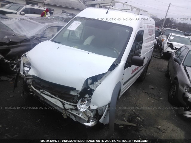NM0LS7DN8CT089547 - 2012 FORD TRANSIT CONNECT XLT WHITE photo 2