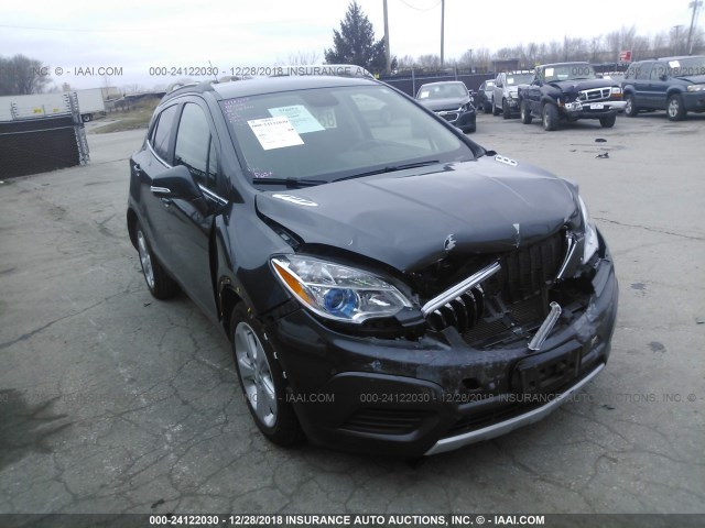 KL4CJASB3GB676756 - 2016 BUICK ENCORE GRAY photo 6