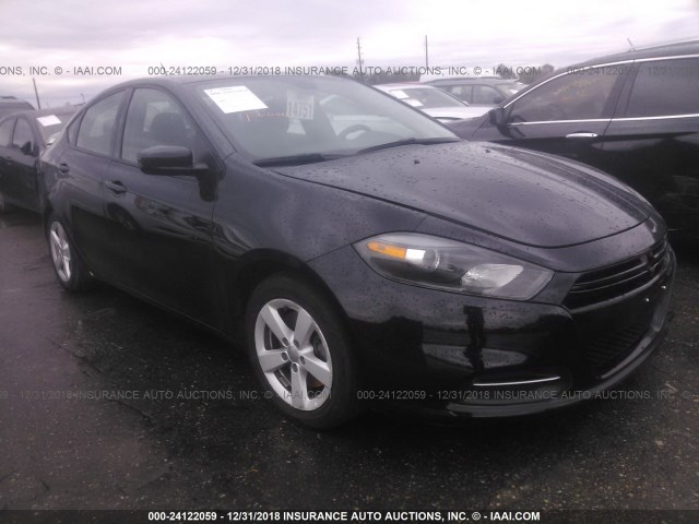 1C3CDFBB8GD660538 - 2016 DODGE DART SXT BLACK photo 1