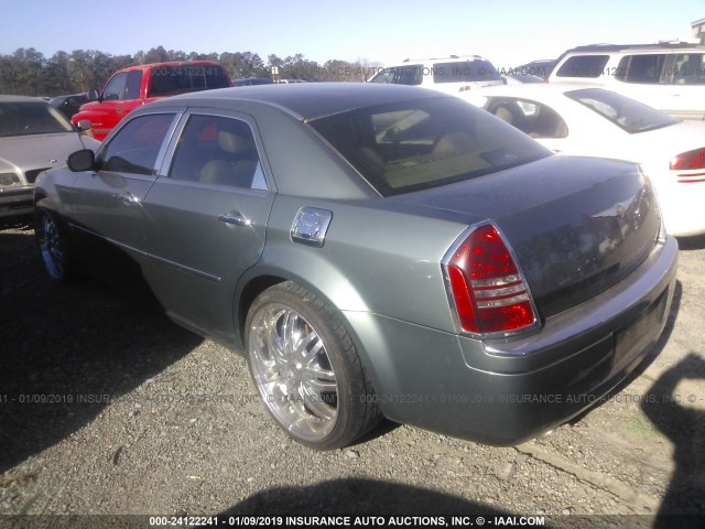 2C3KA63H86H107865 - 2006 CHRYSLER 300C TEAL photo 3