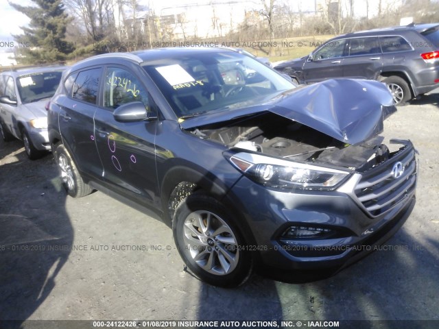 KM8J3CA4XHU258895 - 2017 HYUNDAI TUCSON LIMITED/SPORT AND ECO/SE GRAY photo 1