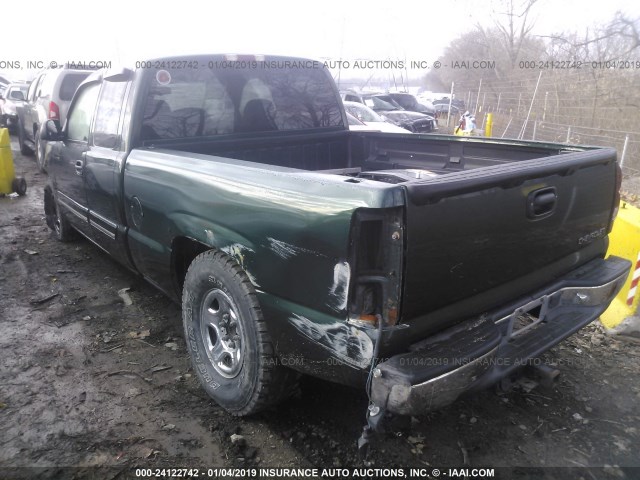 2GCEC19V541374373 - 2004 CHEVROLET SILVERADO C1500 GREEN photo 3