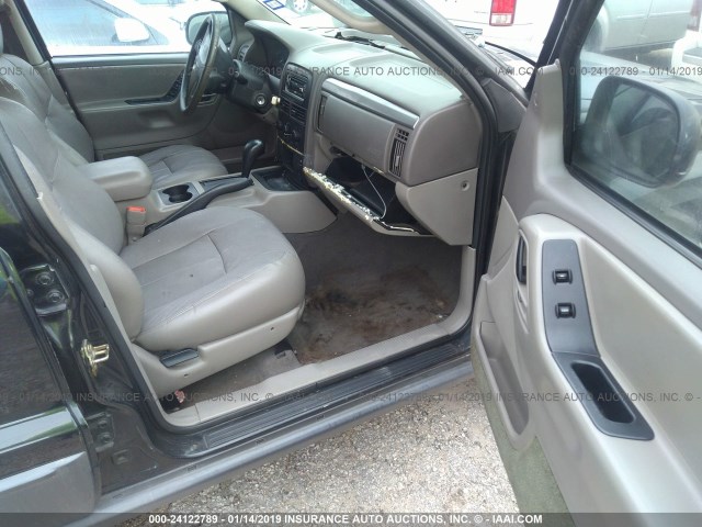 1J4GX48S54C222376 - 2004 JEEP GRAND CHEROKEE LAREDO/COLUMBIA/FREEDOM BLACK photo 5