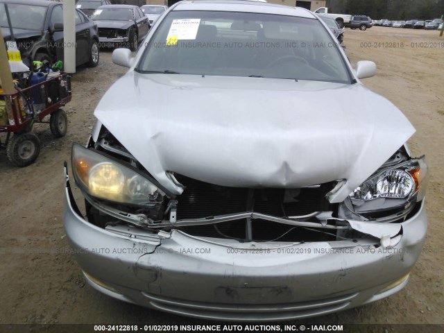 JTDBE32K330221512 - 2003 TOYOTA CAMRY LE/XLE SILVER photo 6